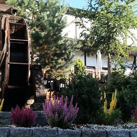 Kraina Jezior Hotel Ostroda Bagian luar foto